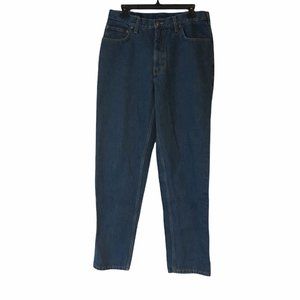 Lands End Mens Jeans Relaxed Fit Blue 33 x 31 Classic